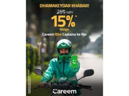 Careem slashes its Bike commission to 15%