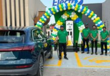 PSO Electric Vehicle charging unit