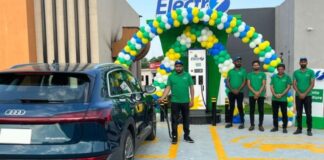 PSO Electric Vehicle charging unit