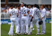 England Test Squad in Pakistan