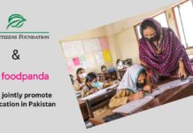 collaborate with foodpanda to promote education in Pakistan