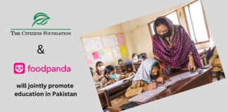 collaborate with foodpanda to promote education in Pakistan