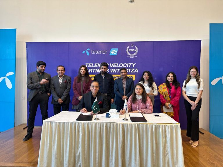 STZA and Telenor Pakistan Sign MoU to Drive Innovation and Youth Empowerment in Pakistan’s Tech Ecosystem